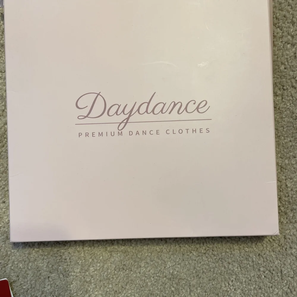 NEW Daydance Lined Black Dance Ballet Strappy Leotard Sz 6/7